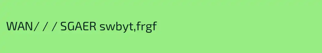 WAN\ \ \ SGAER swbyt,frgf